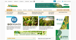 Desktop Screenshot of news.agropages.com